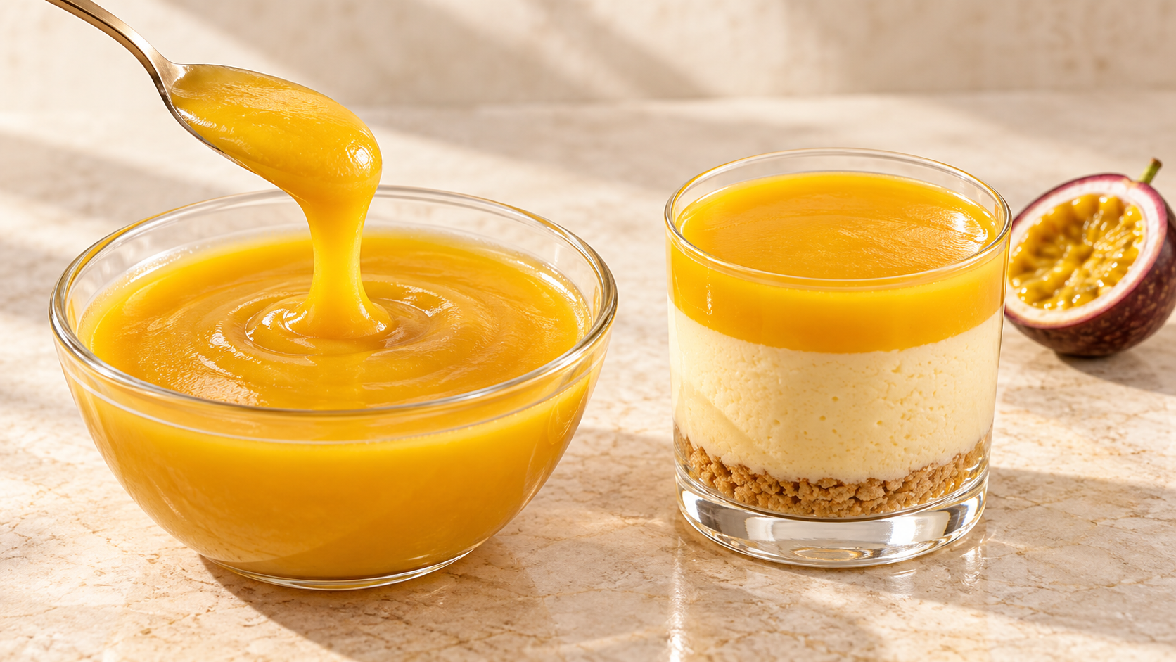 Celebre Passion Fruit Puree for commercial food production